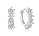 Clover Cluster Mini Hoops