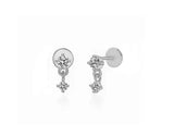 Mini Sparkle Charm Single Stud