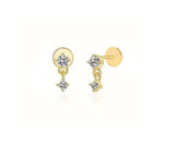 Mini Sparkle Charm Single Stud