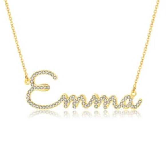 Sparkle Name Necklace (NOT GUARANTEED FOR XMAS DELIVERY)